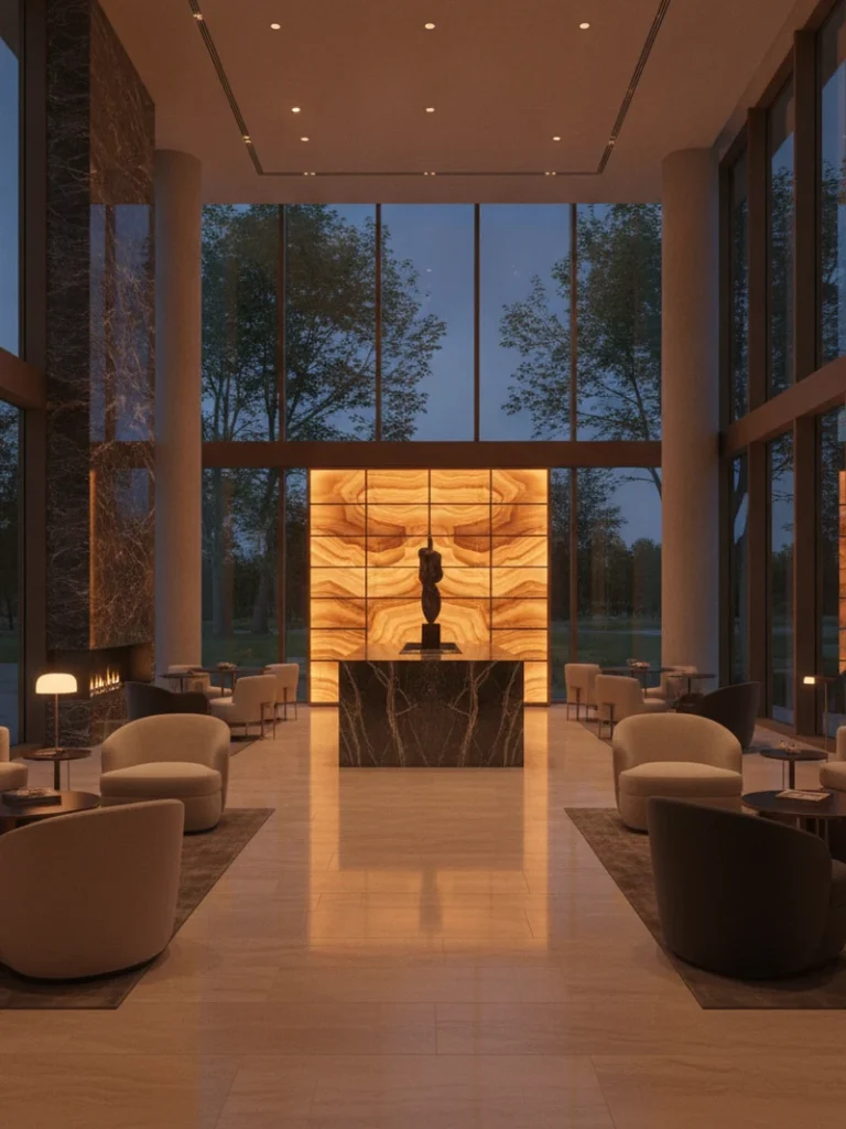 Resident amenity lounge designed for a GTA condominium tower